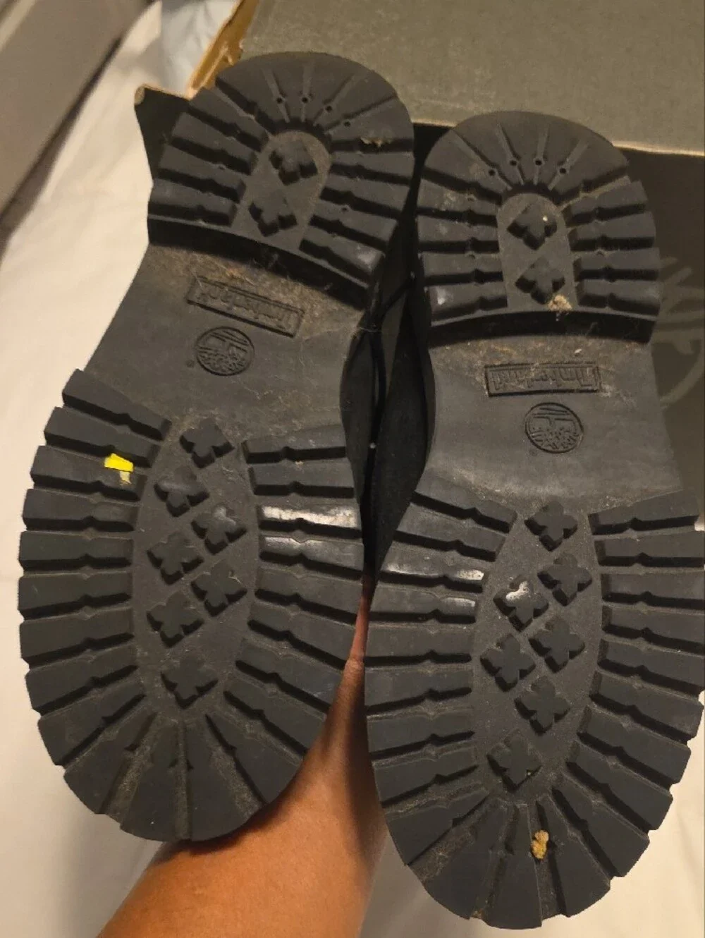 Junior's Size 6 Black Timberland Boots